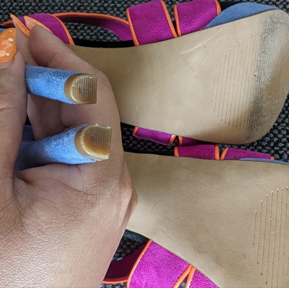 *NEW* Jessica Simpson Evangela Fuchsia Sz 8/38 - Picture 5 of 6